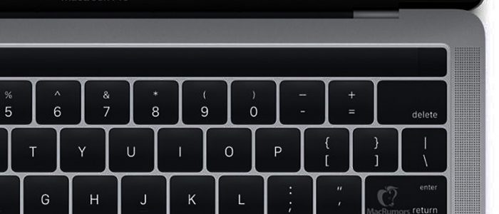 Tastiera macbook pro 2016