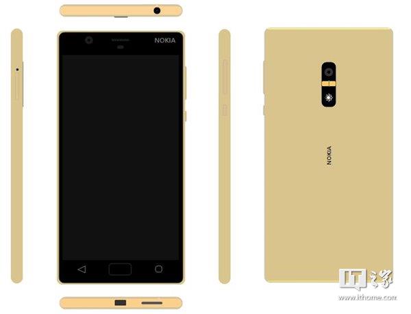 Nokia D1C Gold