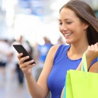 shopping via smartphone