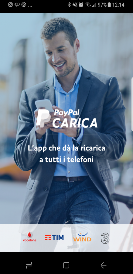 paypal carica