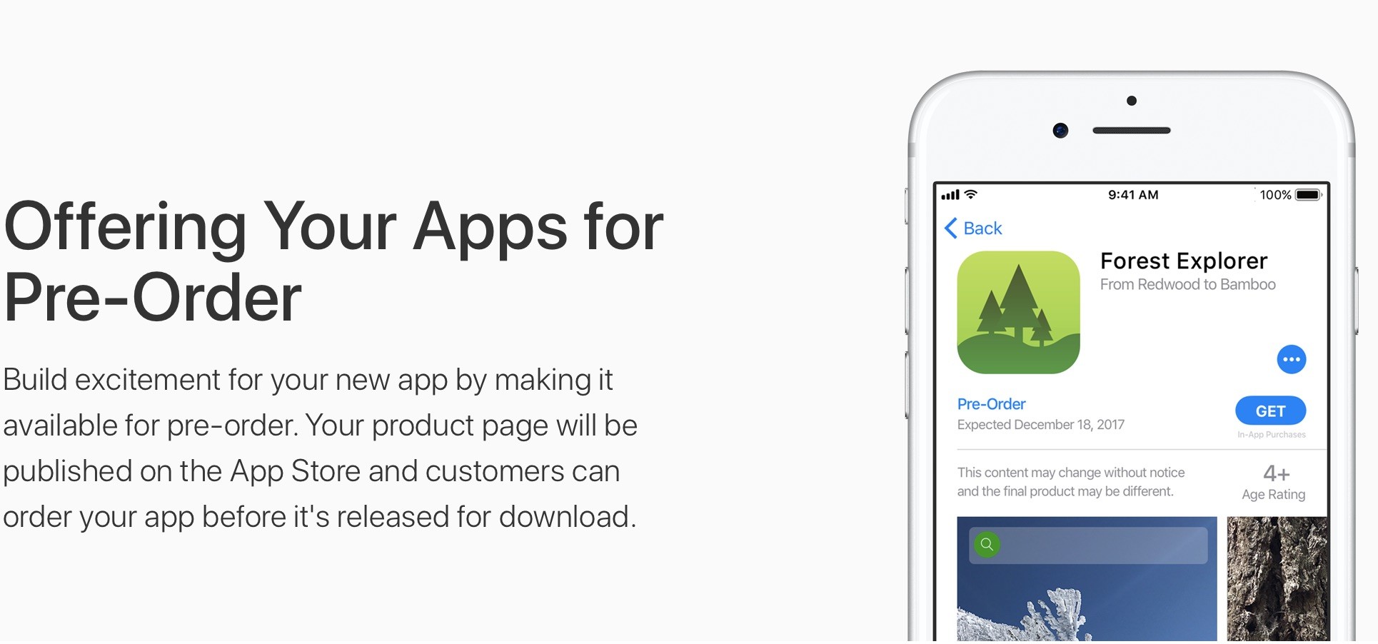 App Store preordini app