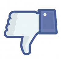 facebook downvote