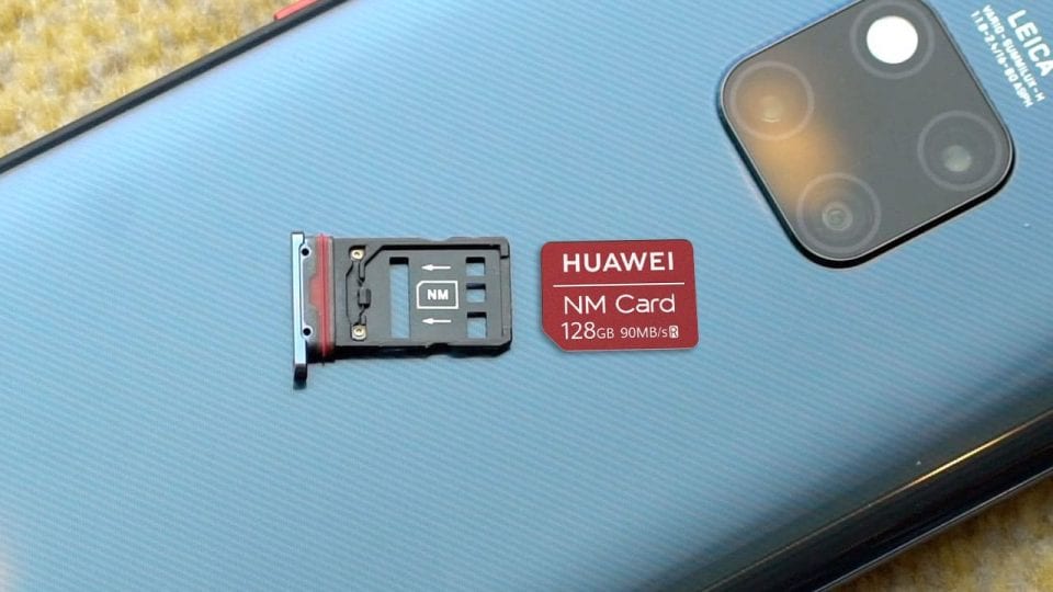 Huawei microsd ban