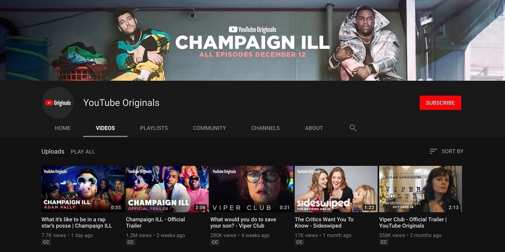 YouTube-originals